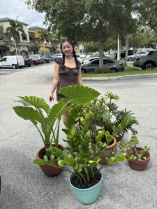 Thank You A.B. for Adopting Five Beautiful Plants